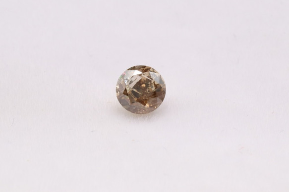 天然ブラウンダイヤモンド 0.32ct ルース 4月誕生石 3枚目の画像