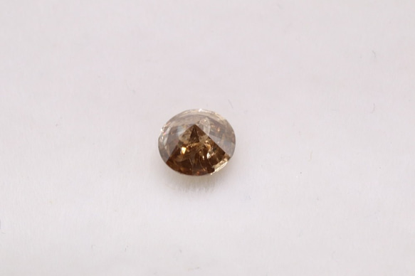 天然ブラウンダイヤモンド 0.32ct ルース 4月誕生石 6枚目の画像
