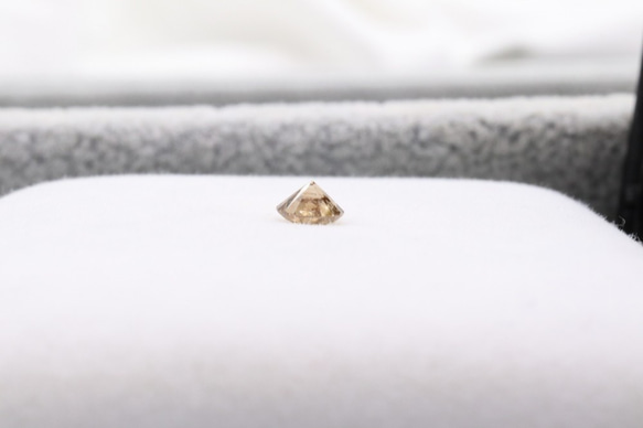 天然ブラウンダイヤモンド 0.32ct ルース 4月誕生石 9枚目の画像