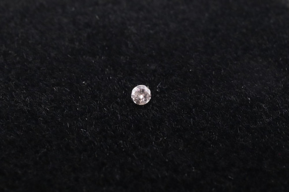 天然ピンクダイヤモンド 0.02ct ルース 4月誕生石 1枚目の画像
