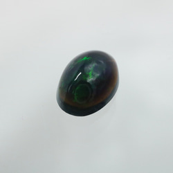 天然オパール 0.452ct ルース カボションカット 宝石鑑別書付き