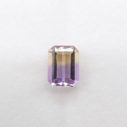 天然アメトリン 1.47ct ルース スクエア 1枚目の画像