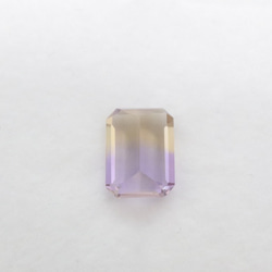 天然アメトリン 1.47ct ルース スクエア 7枚目の画像