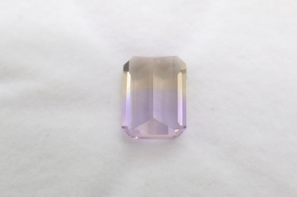 天然アメトリン 1.66ct ルース スクエア 6枚目の画像