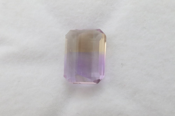 天然アメトリン 1.66ct ルース スクエア 8枚目の画像