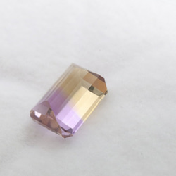 天然アメトリン 1.85ct ルース スクエア 7枚目の画像