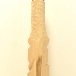 木彫「地蔵」／しなの木／手彫り／一点物／送料無料 5枚目の画像
