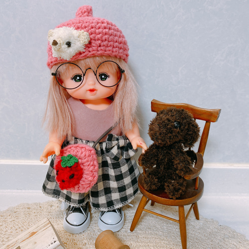 メルちゃんとお揃いどんぐり帽子