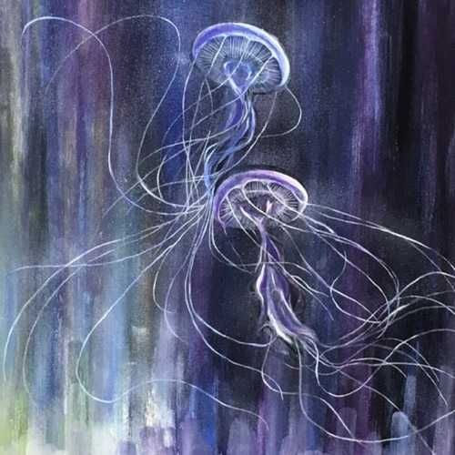 クラゲと海月(原画)