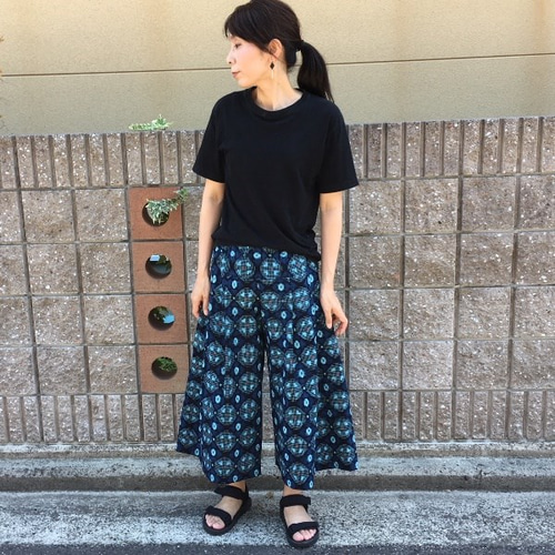 kha:ki ◆REMAKE FRONT WRAP PANTS  ワイドパンツ