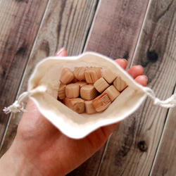 hinoki cube sachet | ひのきキューブのサシェ 5枚目の画像