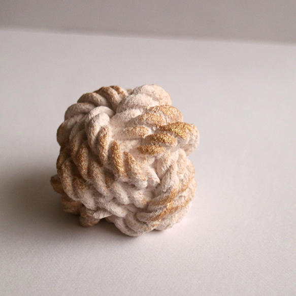 【Creema限定】knit ball stone | ニットボールのアロマストーン&スリープオイルのセット 7枚目の画像