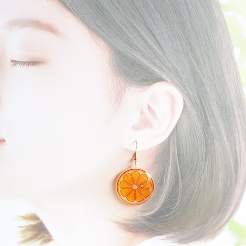 片耳】大ぶりVer. 存在感たっぷり♡ビタミンたっぷり♡可愛いフルーツ 