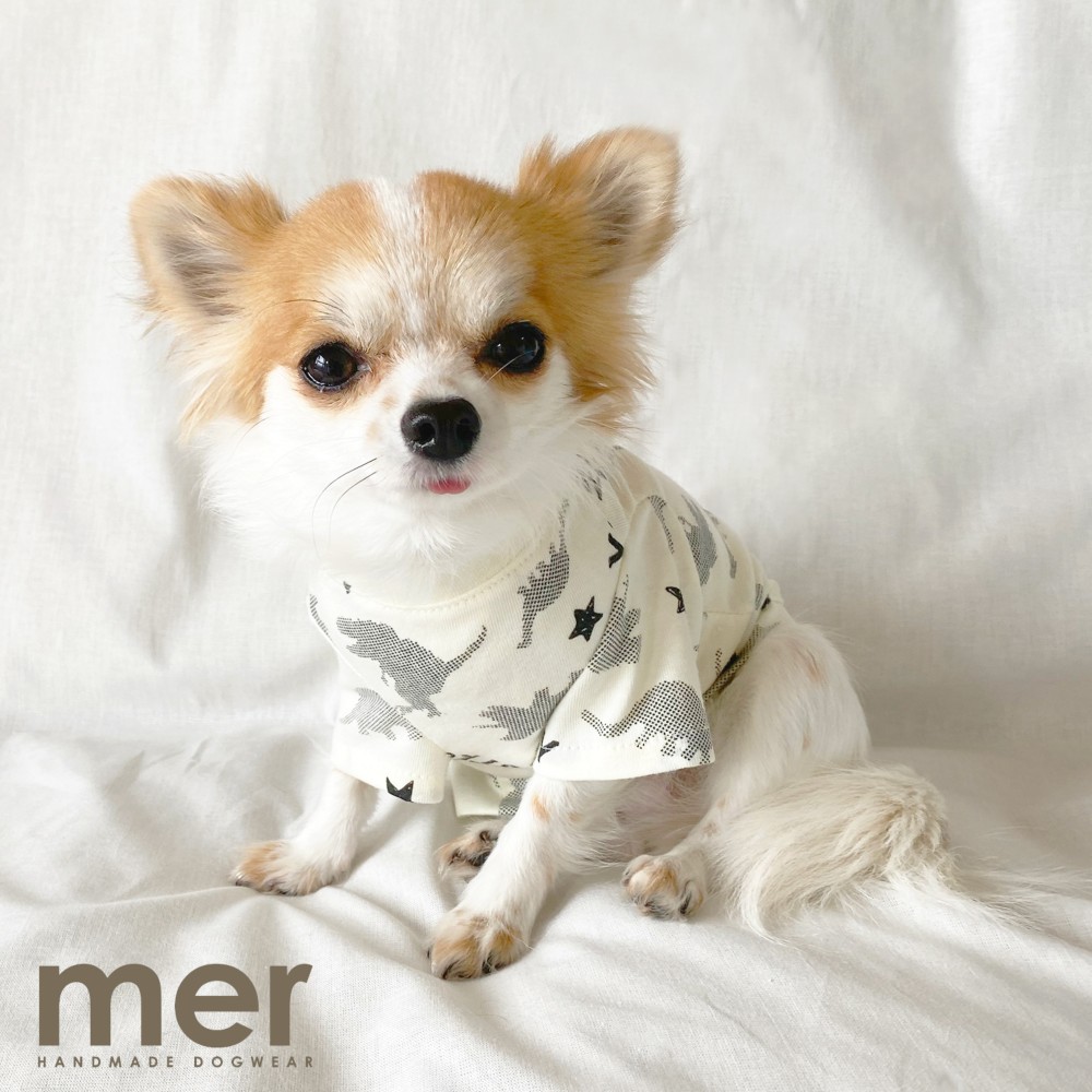 No.90 ハンドメイド犬服 Sサイズ うさぎ柄 e（Petique