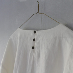 linen pull over shirt　リネン プルオーバーシャツ 5枚目の画像