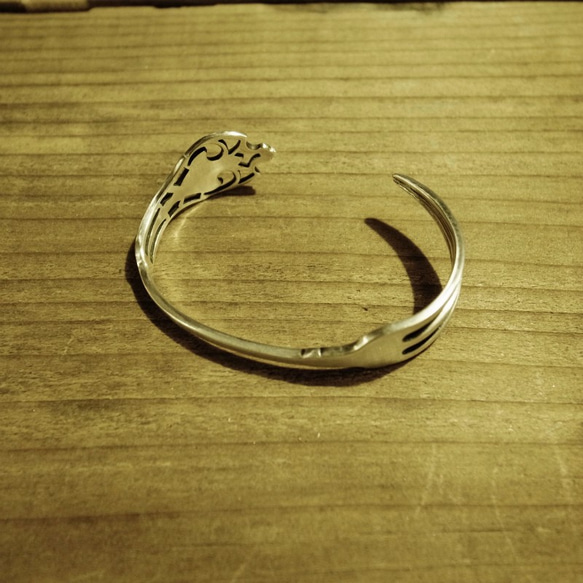 アンティークフォークのリメイクバングル_0591 for レディース