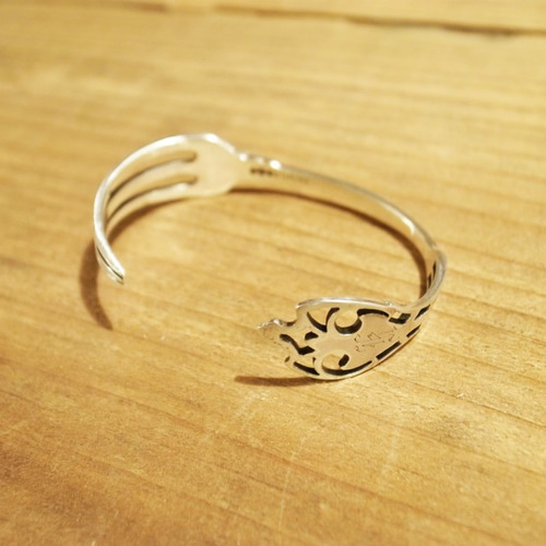 アンティークフォークのリメイクバングル_0591 for レディース