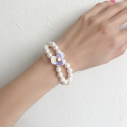 viola bracelet♡ 2枚目の画像