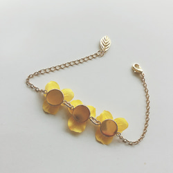 viola bracelet♡yellow 4枚目の画像