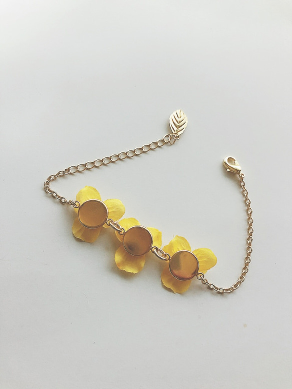 viola bracelet♡yellow 4枚目の画像