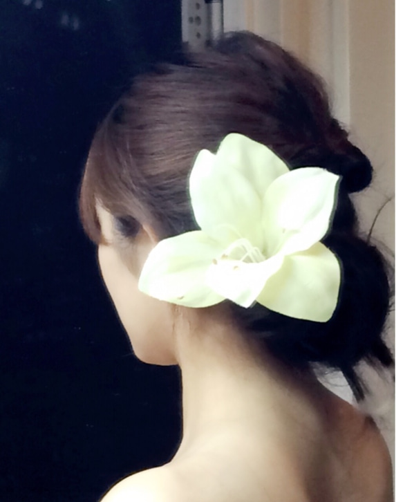 ornamental hairpin♡amaryllis♡全3色 5枚目の画像