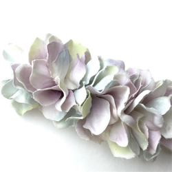 petal barrette 8cm☆milky frill 2枚目の画像