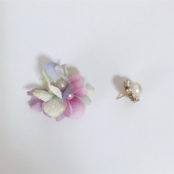pearl bijoux×petal catch pierce/earring♡tweet dreams☆ 4枚目の画像