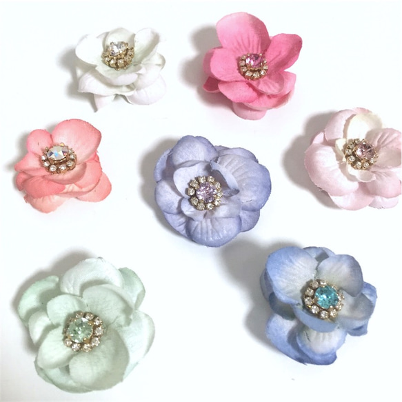 6way flower pierce♡bijoux×petal ♡全７色 1枚目の画像
