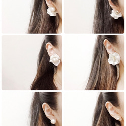 6way flower pierce♡bijoux×petal ♡全７色 2枚目の画像
