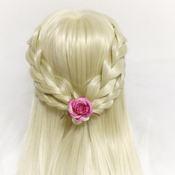 hair elastic♡Beauty and the Beast♡beauty pink 1枚目の画像