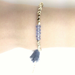 tassel charm bracelet☆全3色☆ 3枚目の画像