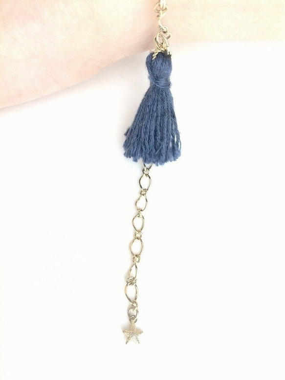 tassel charm bracelet☆全3色☆ 4枚目の画像