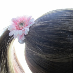 ☆sale☆hair elastic♡gerber a♡white 4枚目の画像