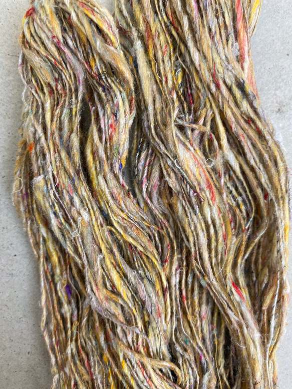 手紡ぎ糸 サリシルク 糸・ミシン糸 手紡ぎ糸Chaco 通販 11294940