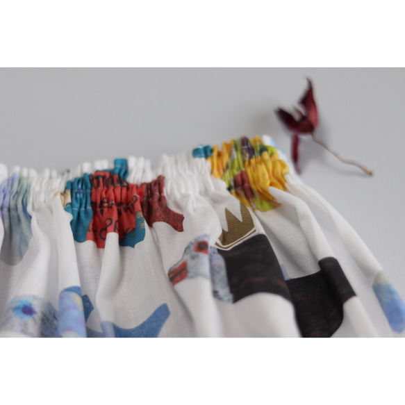 バルーンパンツ お魚柄 70~80cm 2枚目の画像