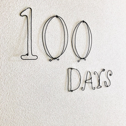 ワイヤークラフト　100days 100日祝 4枚目の画像
