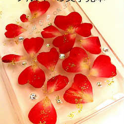 本物のお花　バラの花びらiPhone5　5ｓケース　名前入り再販 2枚目の画像