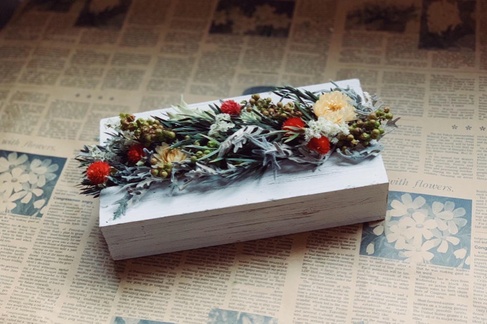 her garden 〜明るい陽〜 ホワイト【受注制作】