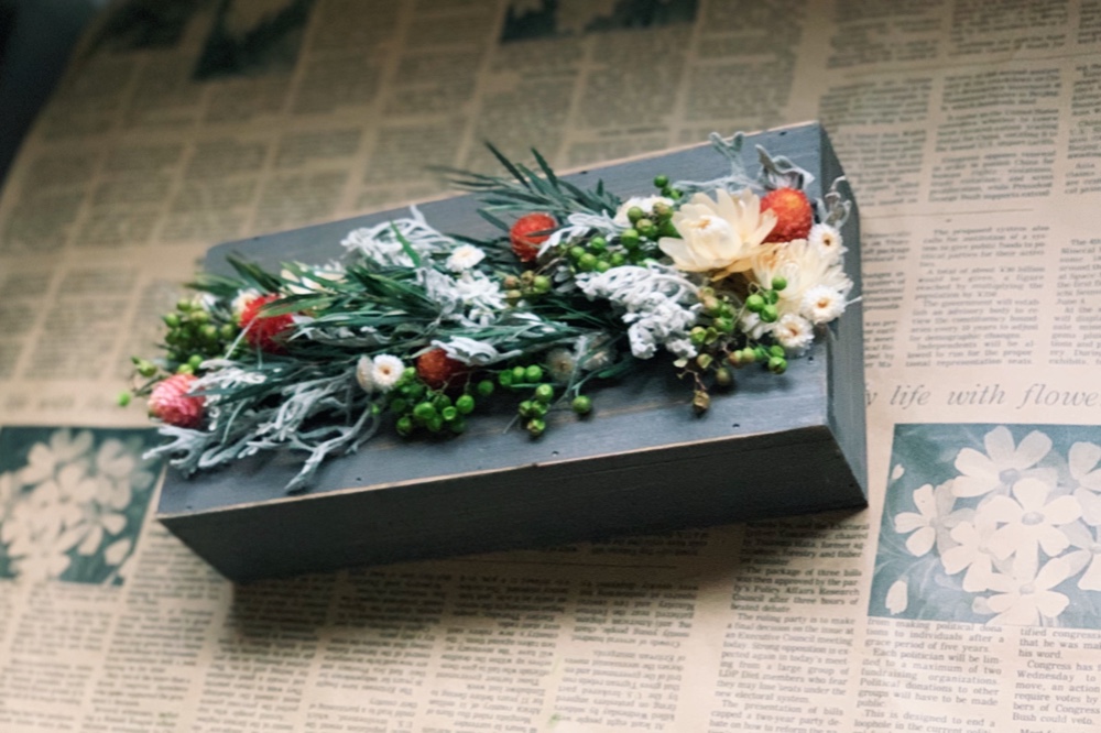 her garden 〜明るい陽〜 ブラウン【受注制作】