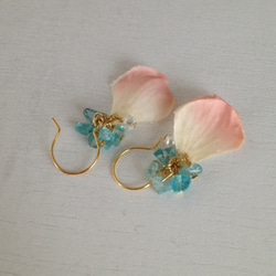 ～熱帶魚（櫻花色）～耳環/無孔樹脂耳環 第2張的照片
