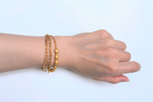 ❁Ruphatika❁Lumière du crépuscule　 2WAYブレスレット・ネックレス　 No.2 4枚目の画像