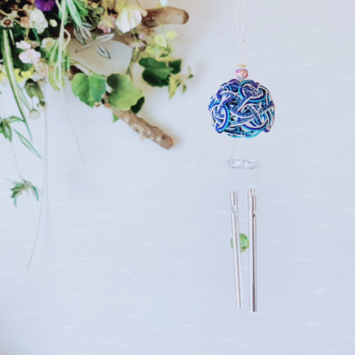 水引風鈴【涼】受注制作 風鈴 tomoemon 通販 10199107｜Creema(クリーマ)