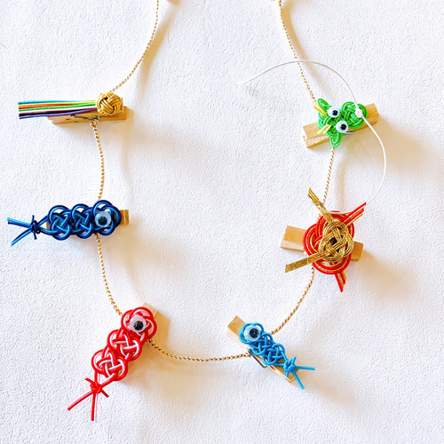 水引五月人形鯉のぼりガーランド 五月人形・こいのぼり tomoemon 通販