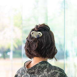 水引国産コットンパール髪飾り 7枚目の画像