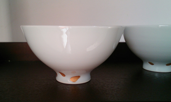 お茶碗金彩(小) 1枚目の画像