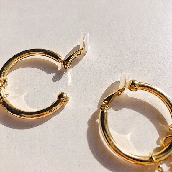 Shell Beads Ring Pierce/Earring 5枚目の画像