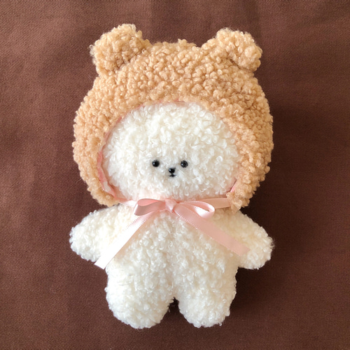fuwa fuwaちゃんぬいぐるみ【くまさんかぶりもの】 ぬいぐるみ