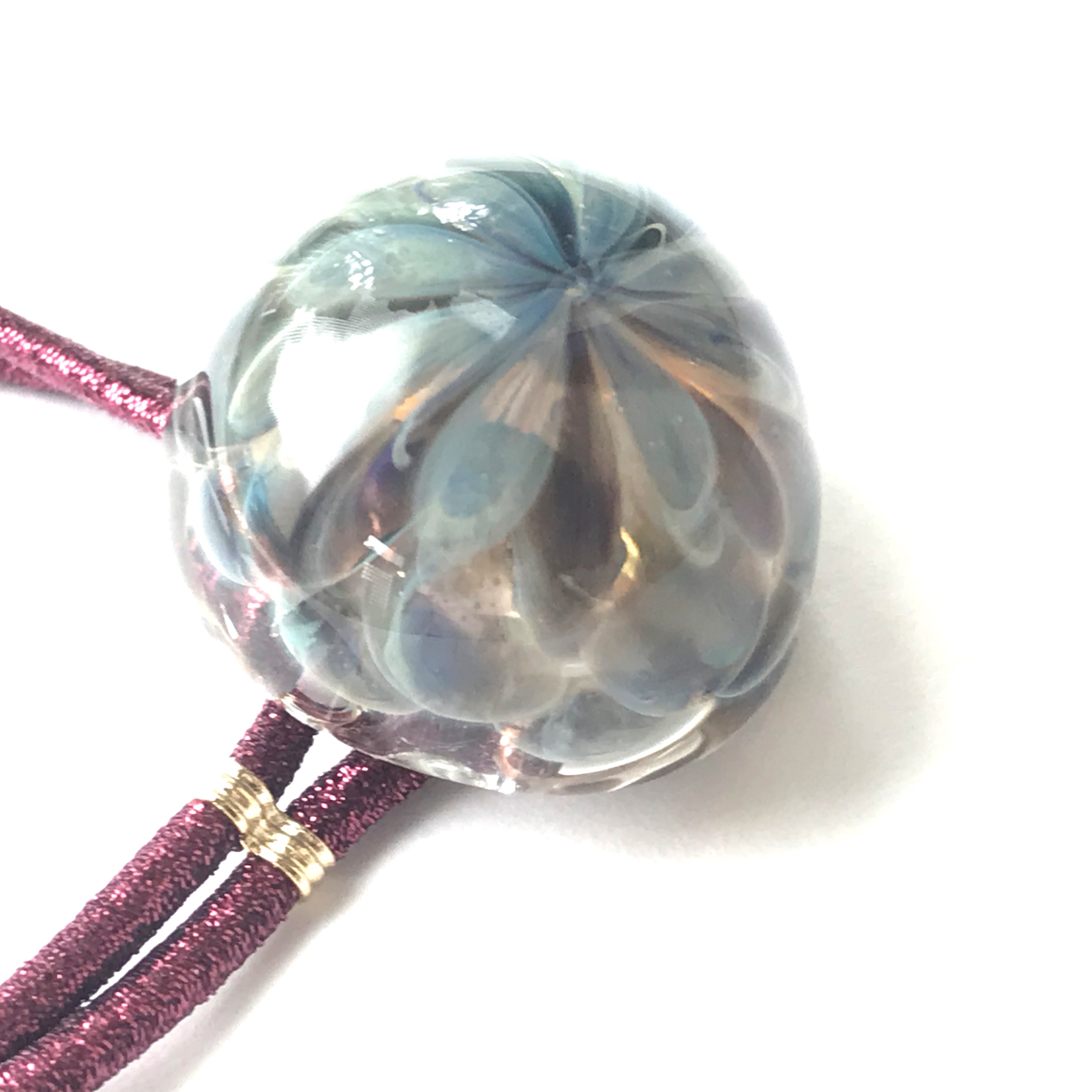 バブルティゼリーの髪留めブレスW　ブルーベリー