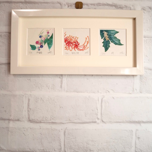 曼珠沙華 | Maki Miyagawa ｜インテリア絵画 アートの専門通販