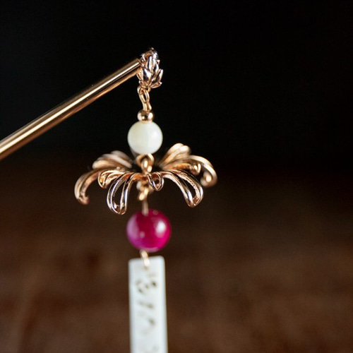 花火のかんざし シェルパーツ変更あり 和装髪飾り 簪 かんざし JOS